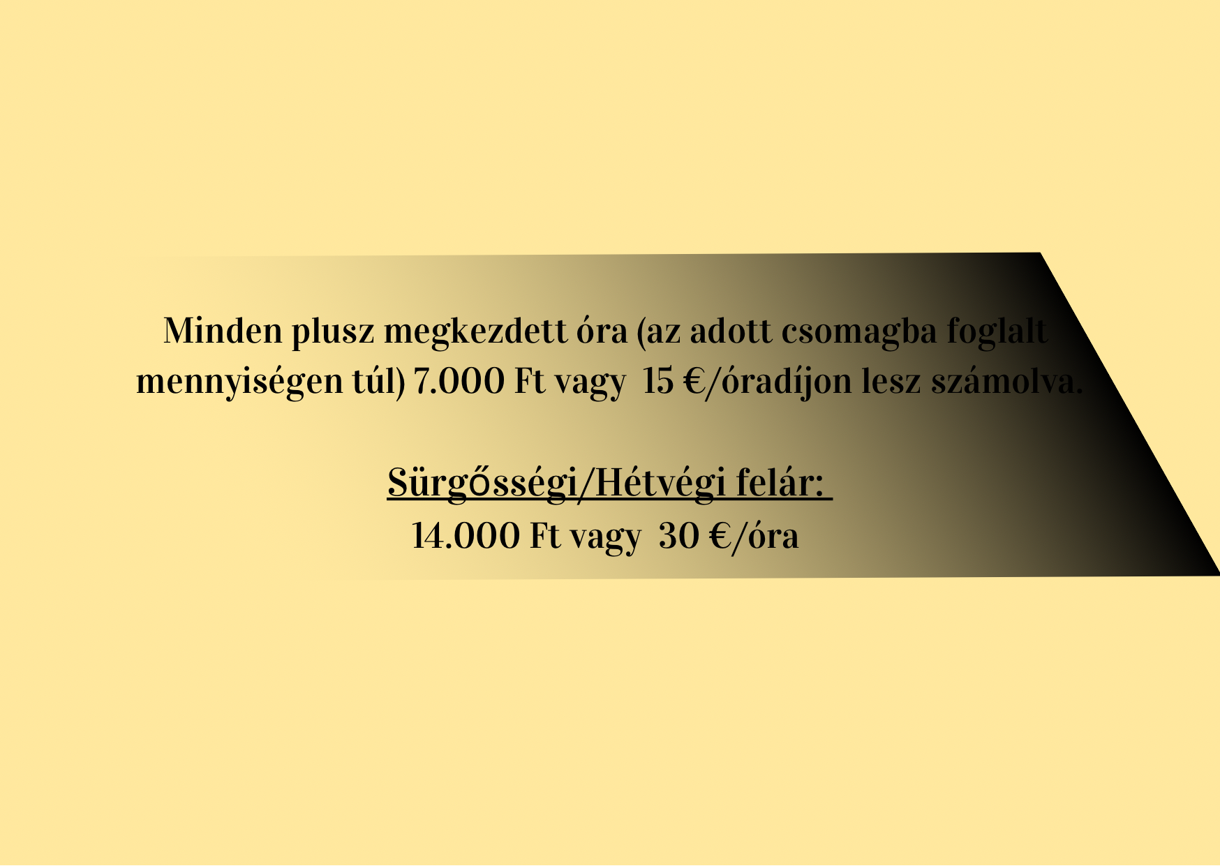 Kiegészítő információk
